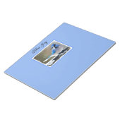 Bloc-note Peinture Jay Bleu - Art Oiseau Original (Incliné)
