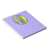 Bloc-note Peinture Lupine - Art Fleur Original (Incliné)