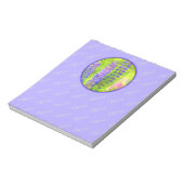 Bloc-note Peinture Lupine - Art Fleur Original (Tourné)