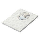 Bloc-note Peinture norvégienne Lundehund - Art original chie (Tourné)