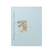 Bloc-note Peinture Podengo Pequeno portugaise - Art original (Tourné)