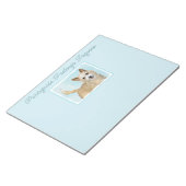 Bloc-note Peinture Podengo Pequeno portugaise - Art original (Incliné)