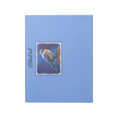 Bloc-note Peinture pour oiseaux bleus (femelle) - Art origin (Tourné)