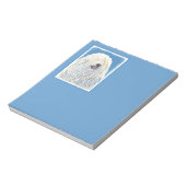 Bloc-note Peinture Puli - Cute Original Chien Art (Tourné)