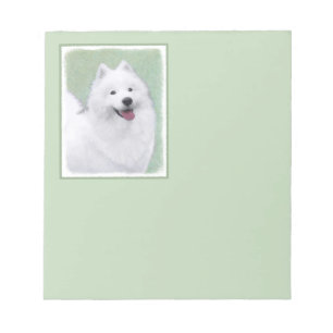 Bloc-note Peinture Samoyed - Cute Original Chien Art