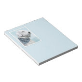 Bloc-note Peinture Sealyham Terrier - Cute Original Chien Ar (Incliné)