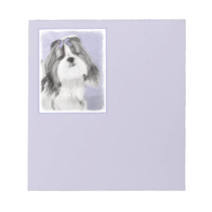 Bloc-note Peinture Shih Tzu - Cute Original Chien Art