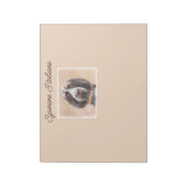 Bloc-note Peinture Spinone Italiano - Belle Art Original Chi (Tourné)