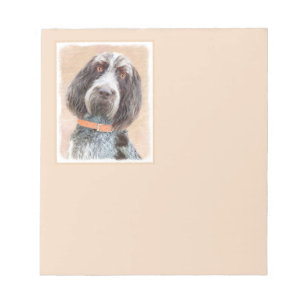 Bloc-note Peinture Spinone Italiano - Belle Art Original Chi