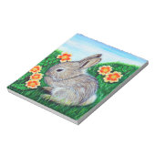 Bloc-note Peinture sur lapin au printemps (Tourné)