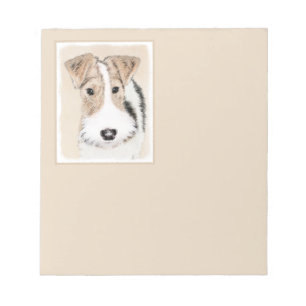 Bloc-note Peinture Terrier de Renard de fil - Cute Original 