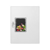 Bloc-note Peinture Tulip - Art Fleur original (Tourné)
