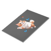 Bloc-note Peinture vectorielle chat adorable amusant jouer p (Incliné)
