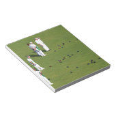 Bloc-note Pelouse Bowls Angleterre (Incliné)