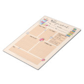 Bloc-note Pendant Que Vous Étiez Dehors Sous-Enseignants Liv (Incliné)