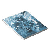 Bloc-note Pénecone bleu glacé primitif (Incliné)