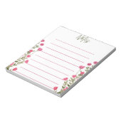 Bloc-note Pensées de fleurs sauvages (Tourné)