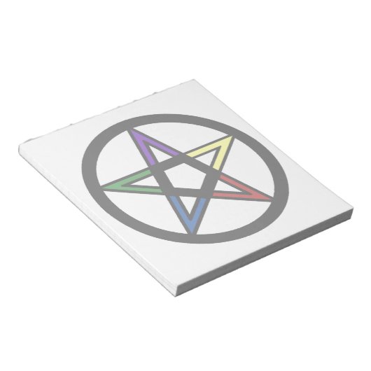 Bloc-note Pentacle élémentaire (Incliné)