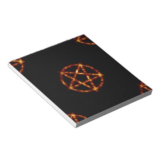 Bloc-note pentagramme (Incliné)