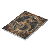 Bloc-note Pentagramme dragon (Tourné)