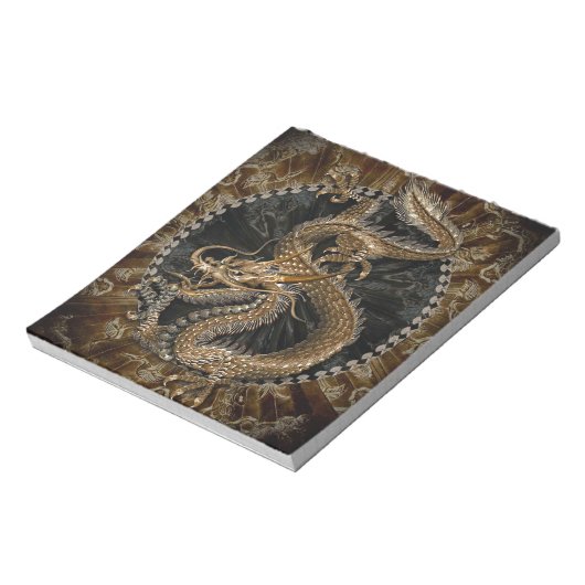 Bloc-note Pentagramme dragon (Tourné)