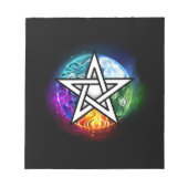 Bloc-note pentagramme du Wiccan (Devant)
