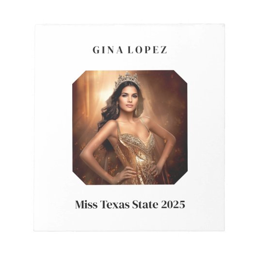 Bloc-note Pentigraphe automatique du concours (Devant)