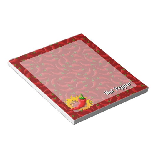Bloc-note Pepper with Flame Notepad (Incliné)