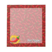 Bloc-note Pepper with Flame Notepad (Devant)