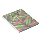 Bloc-note Peppers chili (Incliné)