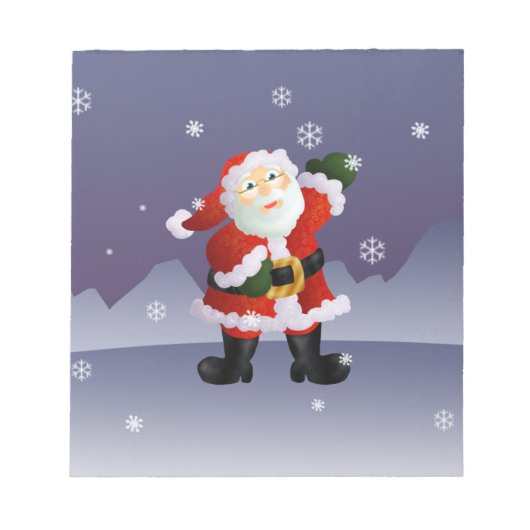Bloc-note Père Noël (Devant)