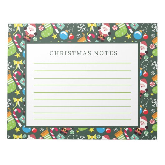 Bloc-note Père Noël (Devant)
