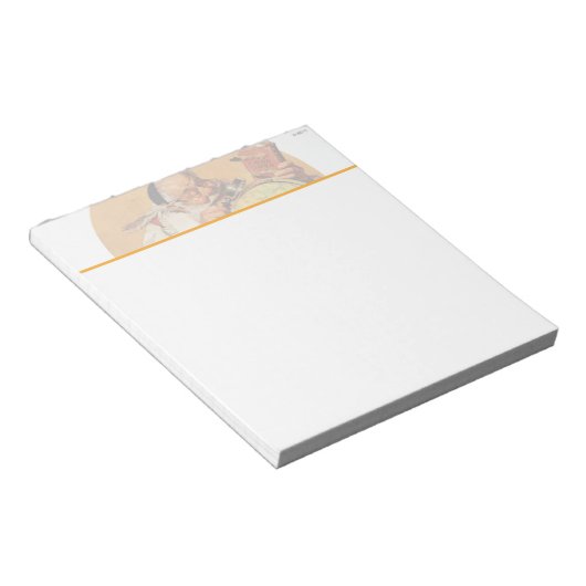 Bloc-note Père Noël au monde (Incliné)