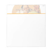 Bloc-note Père Noël au monde (Devant)