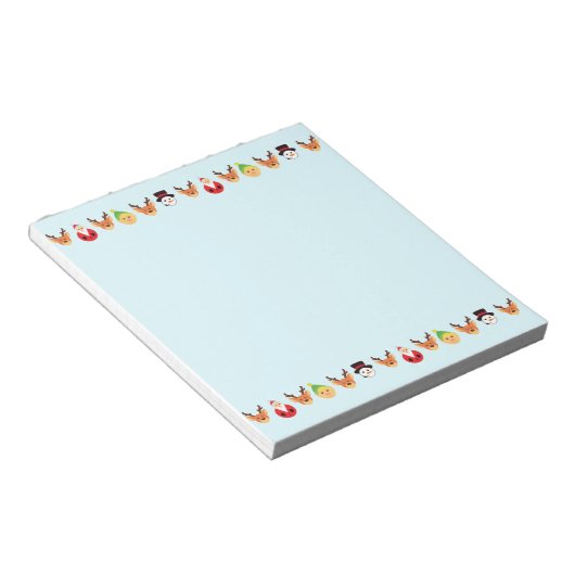 Bloc-note Père Noël et amis (Incliné)