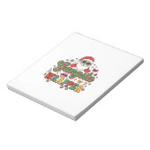 Bloc-note Père Noël Gangsta Wrapper Noël (Tourné)