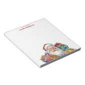 Bloc-note Père Noël joyeux Noël classique (Incliné)