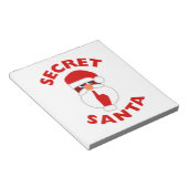 Bloc-note Père Noël secret (Incliné)