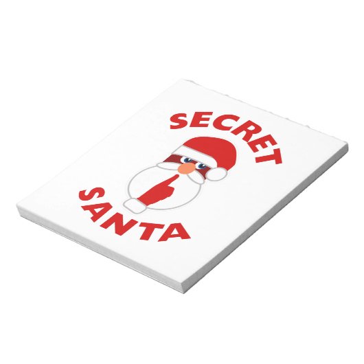 Bloc-note Père Noël secrète (Tourné)
