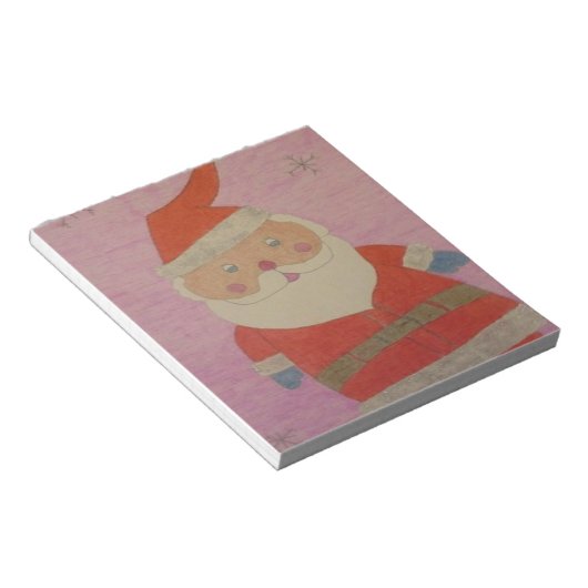 Bloc-note Père Noël vintage (Incliné)