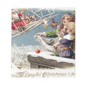Bloc-note Père Noël Vintage (Devant)