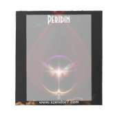 Bloc-note Peridin Fractal Art (Devant)