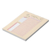 Bloc-note Période mensuelle de base des amis du cycle fémini (Tourné)