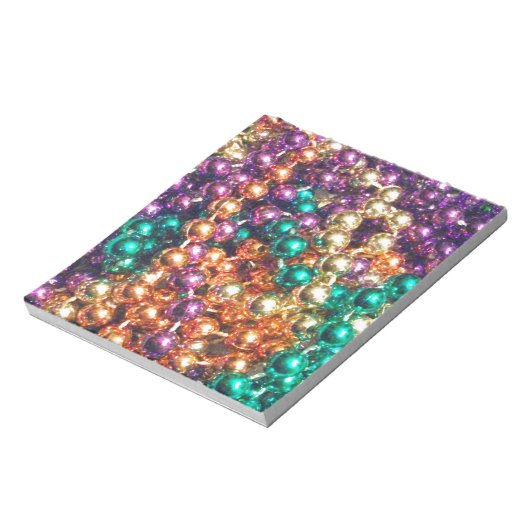 Bloc-note Perles Mardi Gras (Tourné)