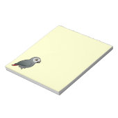 Bloc-note Perroquet Gris Timneh (Tourné)