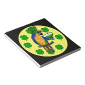 BLOC-NOTE PERROQUET ST. PATTY (Incliné)