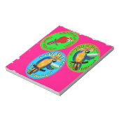 BLOC-NOTE PERROQUETS (Tourné)