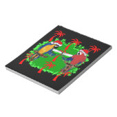 BLOC-NOTE PERROQUETS DE NOËL (Tourné)
