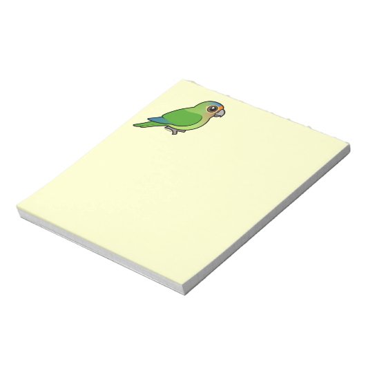 Bloc-note Perruche à front orange (Tourné)