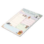 Bloc-note Personal Daily Planner mignon Chien Chien Chien Ch (Incliné)